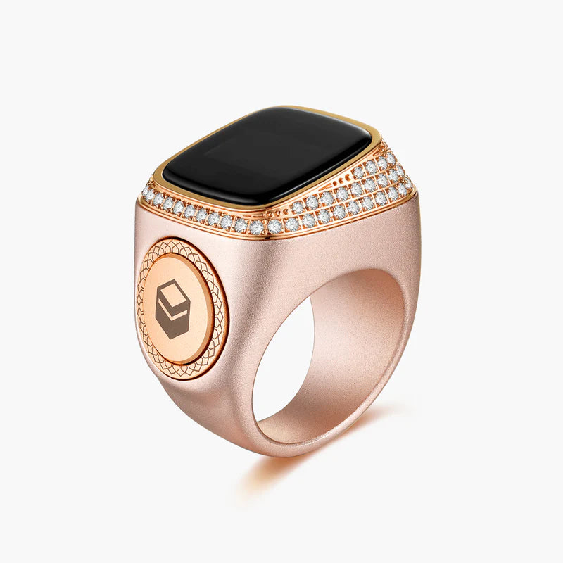 Dhikr Ring premium rose gold 18mm